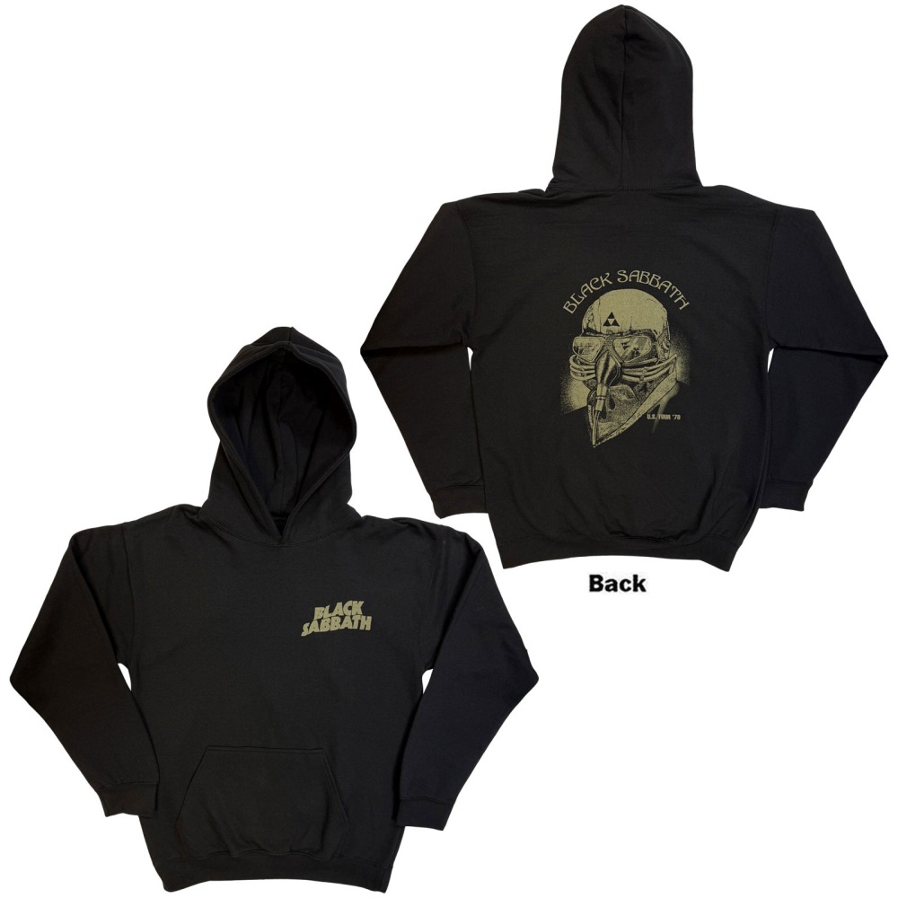 Black Sabbath - Pocket Logo US Tour '78 Hoodie - Black